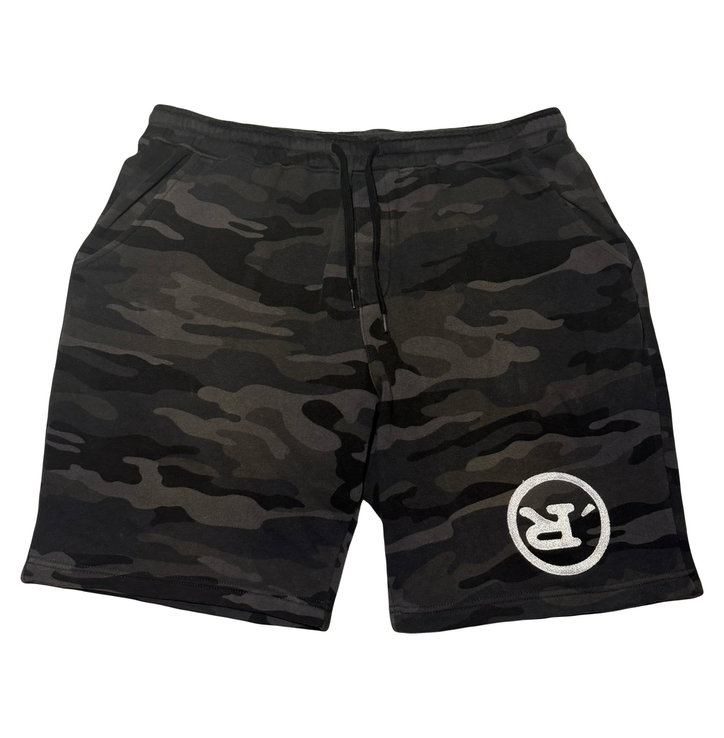 Black Camo Shorts - RÓYÀL4L