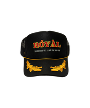 Load image into Gallery viewer, Róyàl Coordinates Gold Leaf Hat
