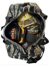 Load image into Gallery viewer, Tiger Camo R Logo Duffle
