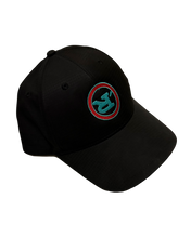 Load image into Gallery viewer, Teal Stitched R Logo Hat
